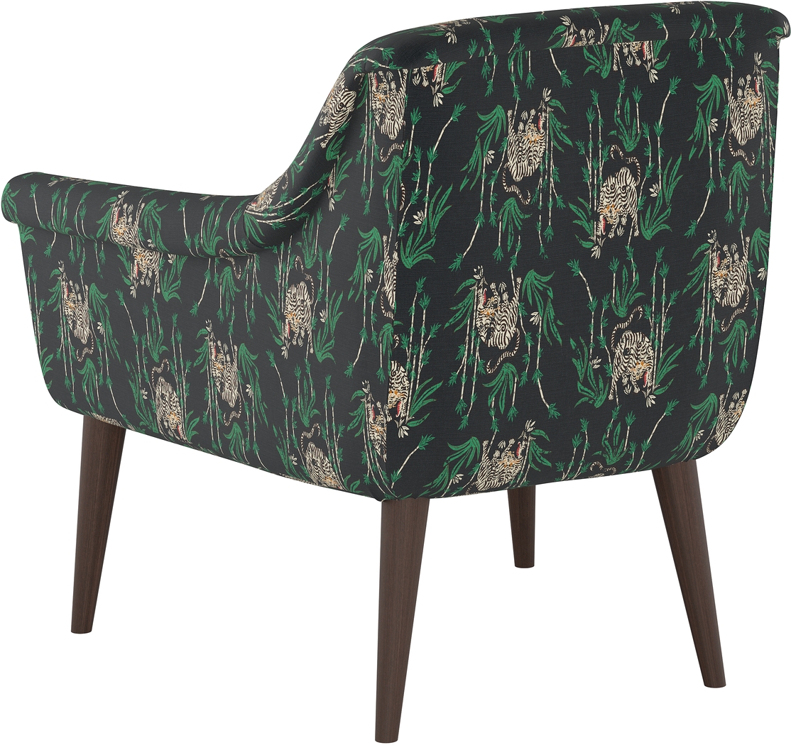 Elonian Green Accent Chair - Thumbnail - Image 4