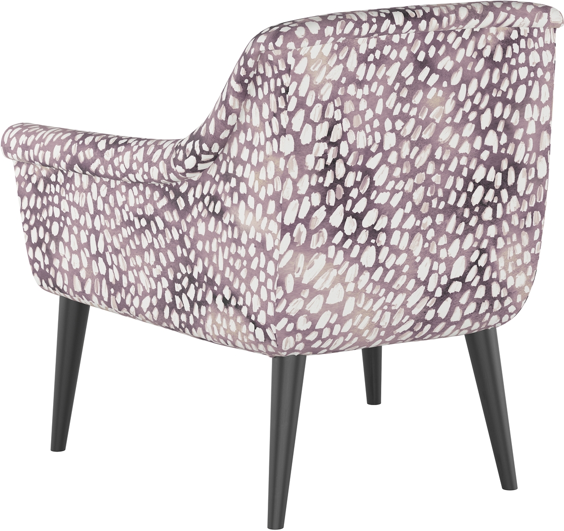 Elonian Mauve Accent Chair - Thumbnail - Image 4