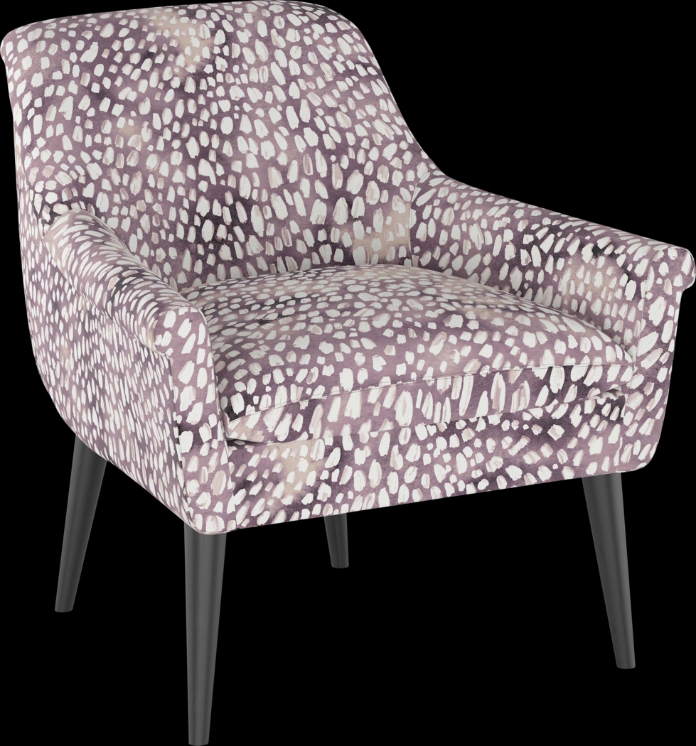 Elonian Mauve Accent Chair - Thumbnail - Image 1