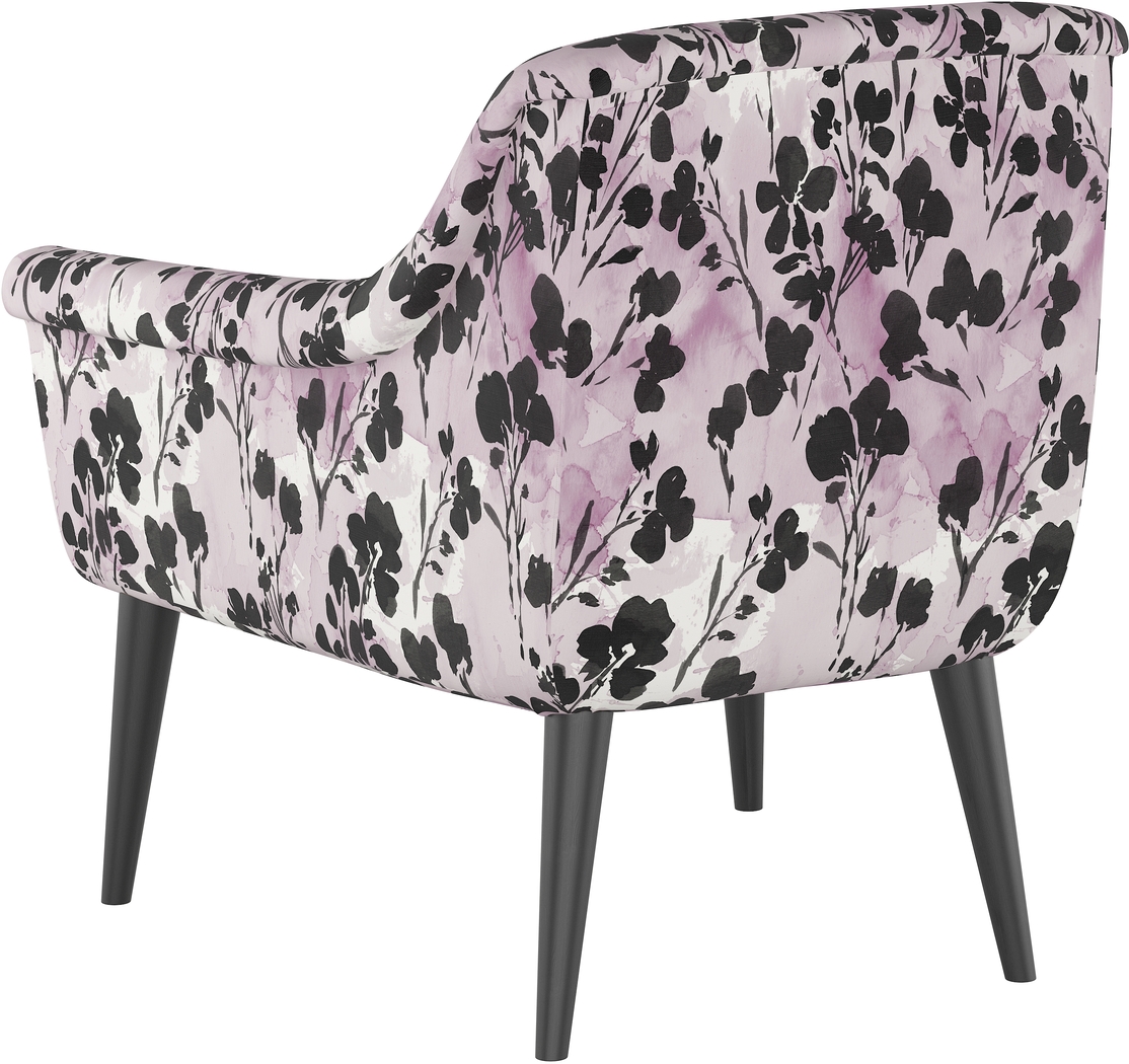 Elonian Purple Accent Chair - Thumbnail - Image 4