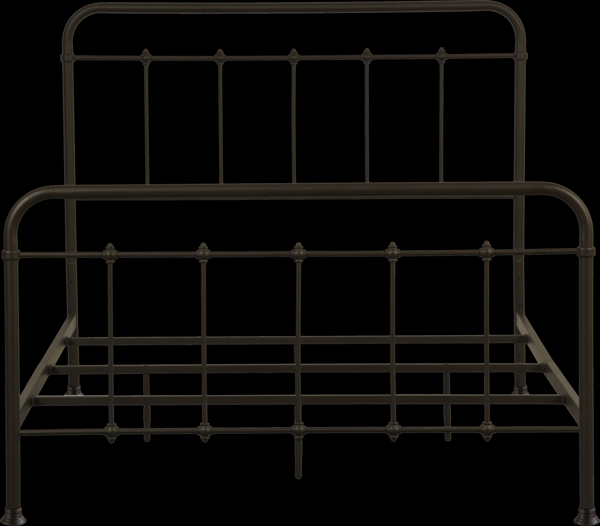 Elora Brown Queen Bed - Thumbnail - Image 2