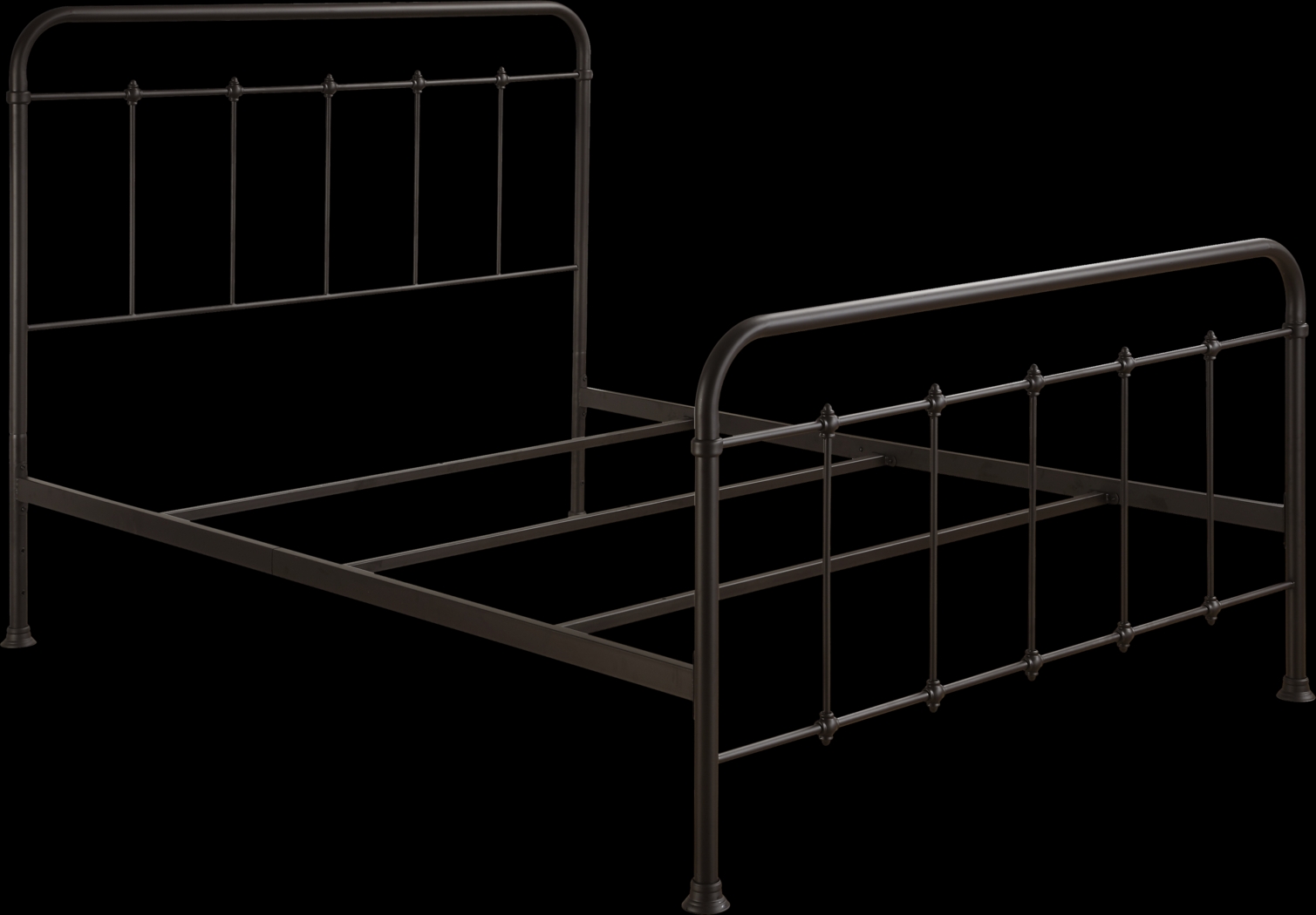 Elora Brown Queen Bed - Thumbnail - Image 3
