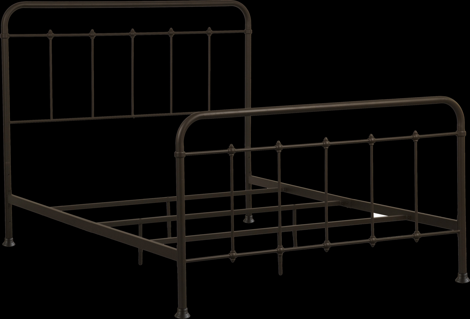 Elora Brown Queen Bed - Thumbnail - Image 4