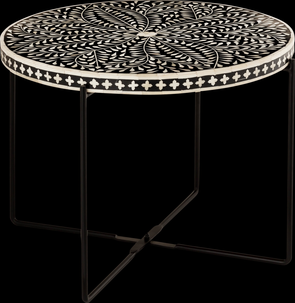 Elorael Black Cocktail Table - Thumbnail - Image 1