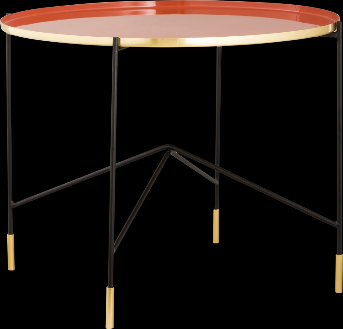 Elorane Red Cocktail Table - Thumbnail - Image 4