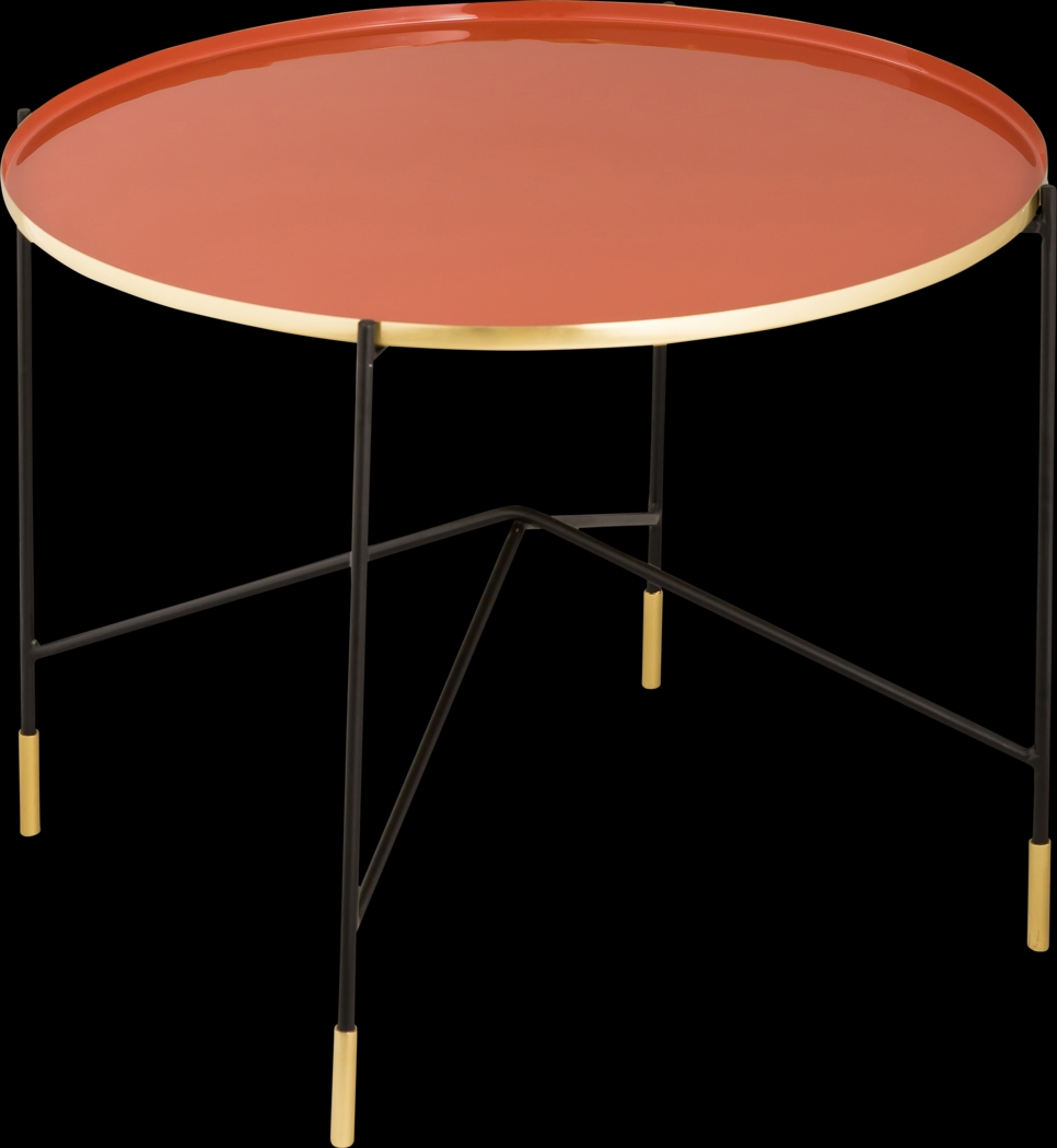Elorane Red Cocktail Table - Thumbnail - Image 1