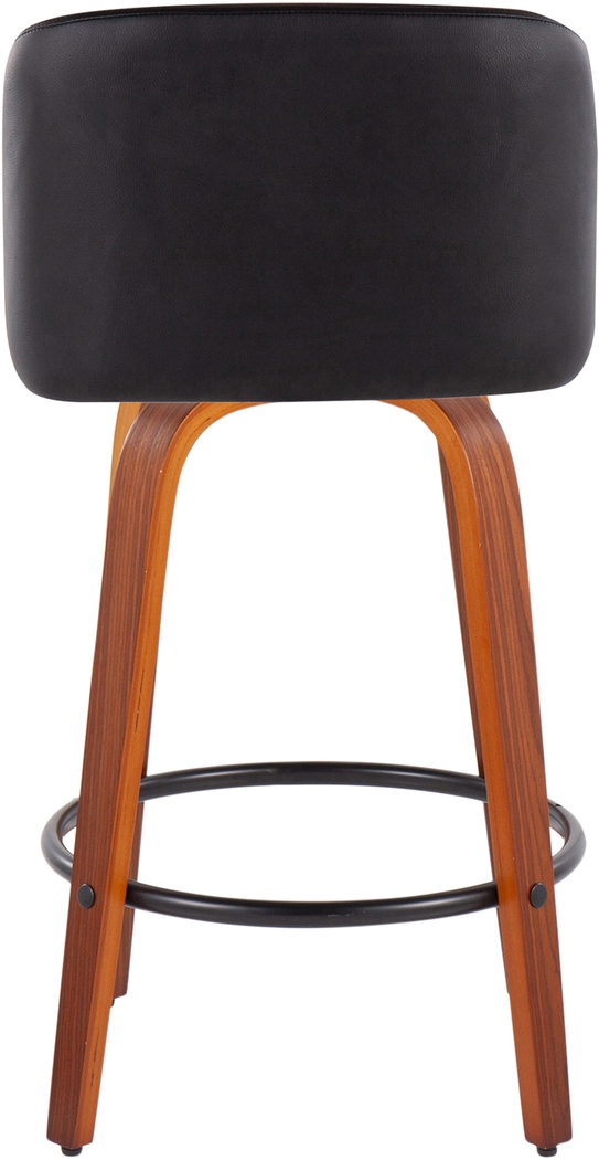 Elorena I Black Counter Height Stool, Set of 2 - Thumbnail - Image 5