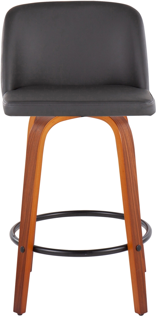 Elorena I Gray Counter Height Stool, Set of 2 - Thumbnail - Image 6