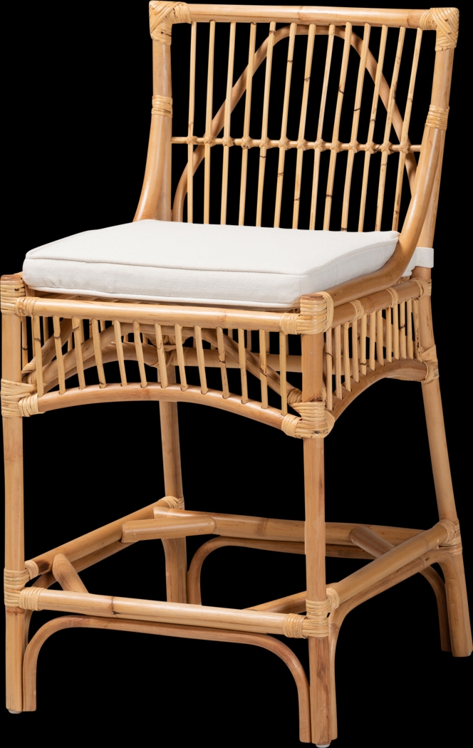 Eloryan Natural Counter Height Stool - Thumbnail - Image 1