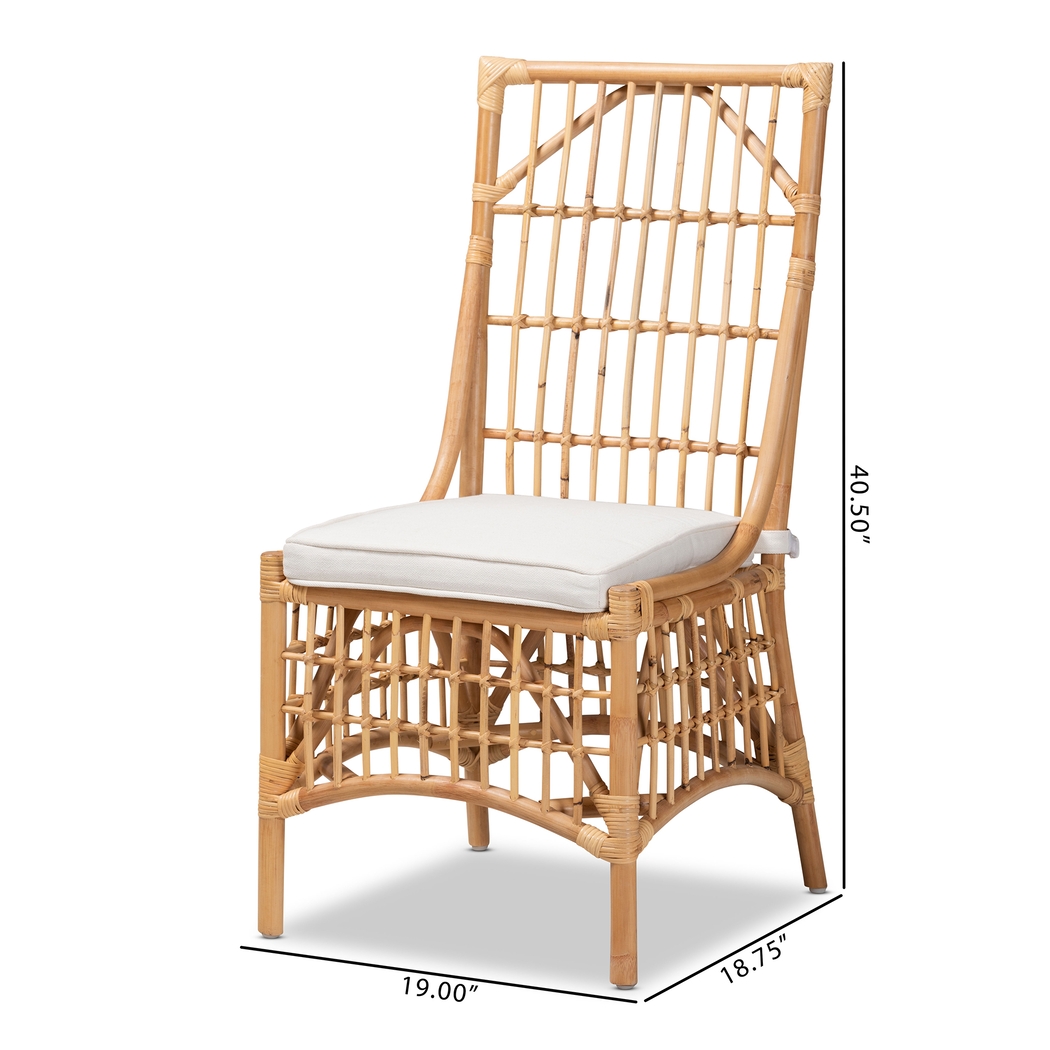 Eloryan Natural Dining Chair - Thumbnail - Image 10