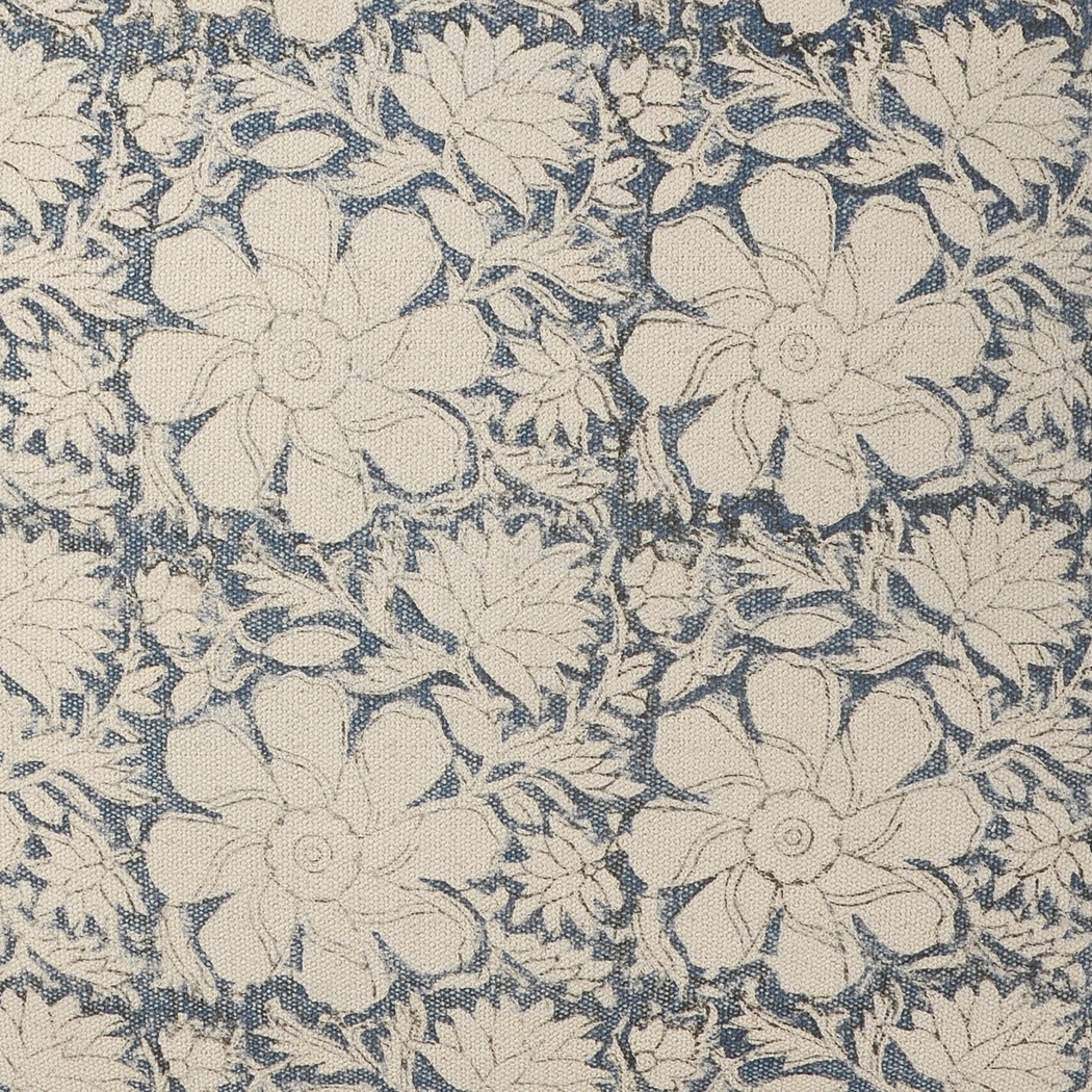 Elrael Blue/Cream Pouf - Thumbnail - Image 8