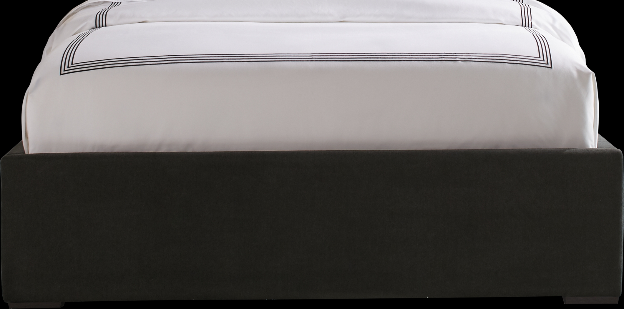 Elridge Black 3 Pc King Upholstered Bed - Thumbnail - Image 4