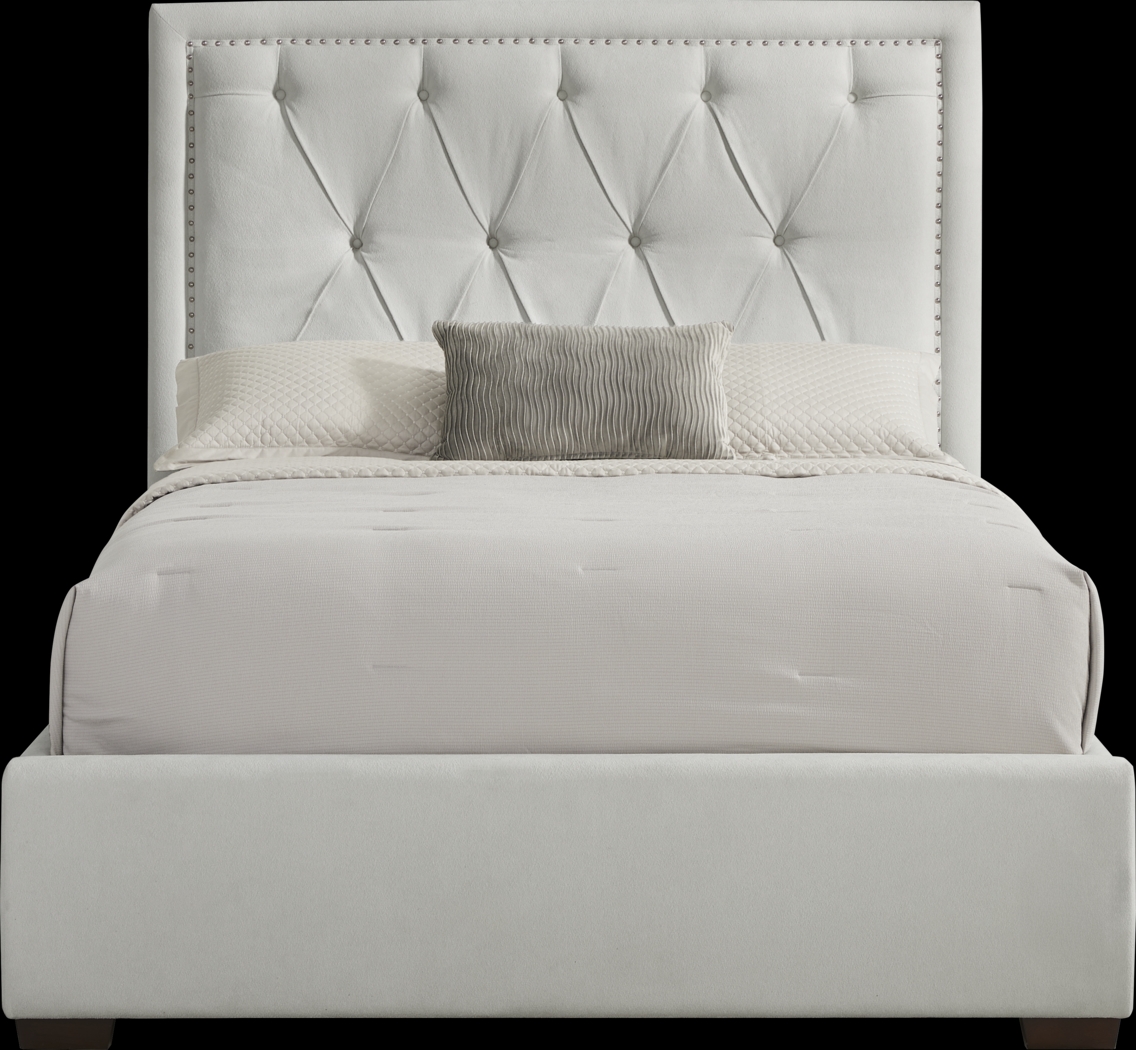 Elridge II Gray 3 Pc King Upholstered Bed - Thumbnail - Image 1