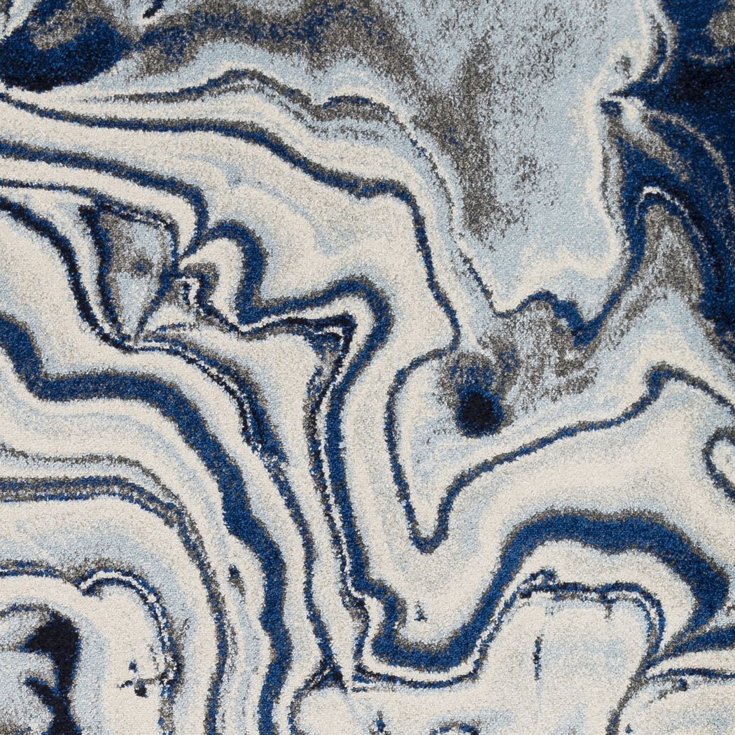 Elseina II Blue 5'3 x 7'3 Rug - Thumbnail - Image 5