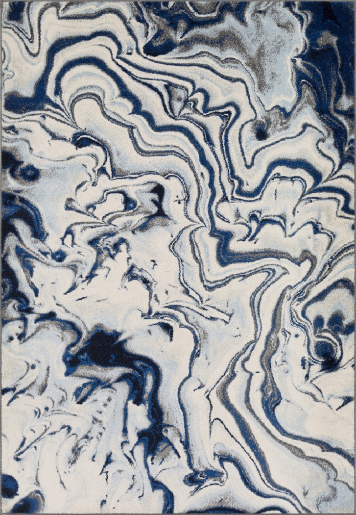 Elseina II Blue 5'3 x 7'3 Rug - Thumbnail - Image 1