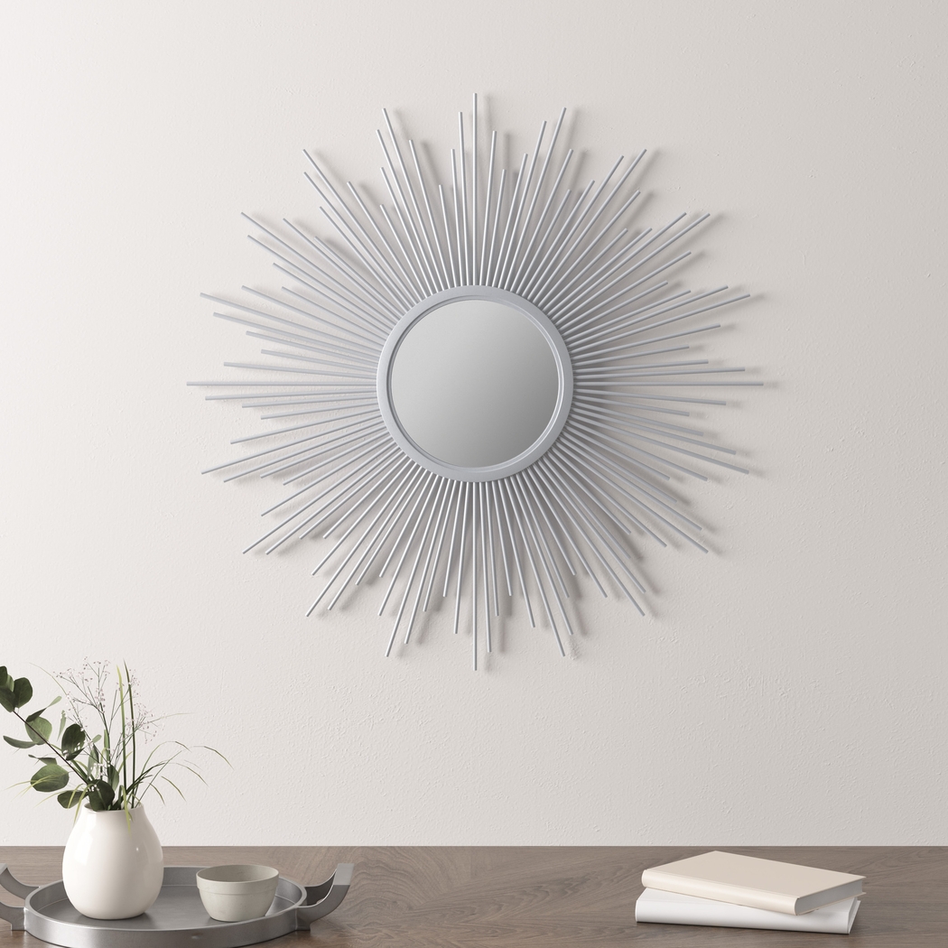 Elsereno Silver Accent Mirror - Thumbnail - Image 2