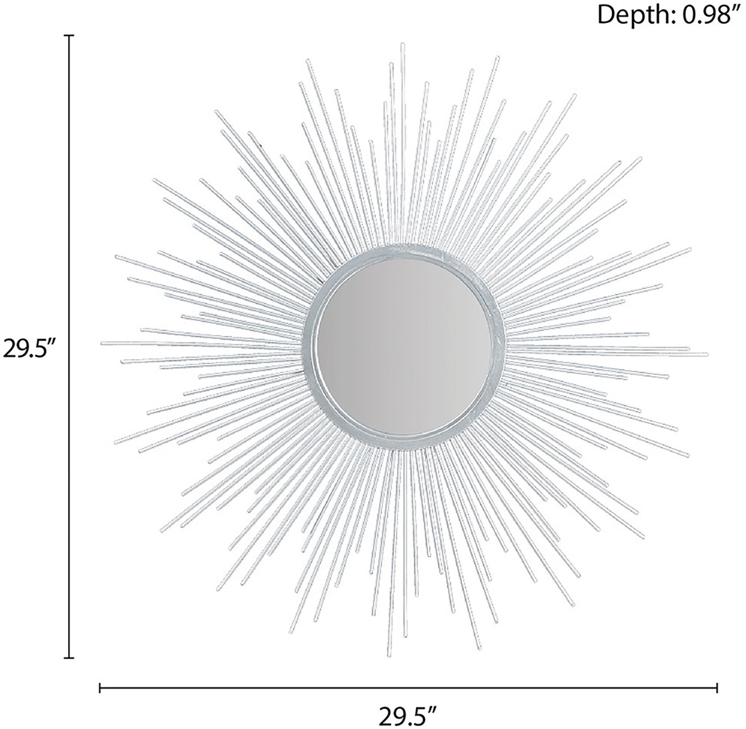Elsereno Silver Accent Mirror - Thumbnail - Image 3
