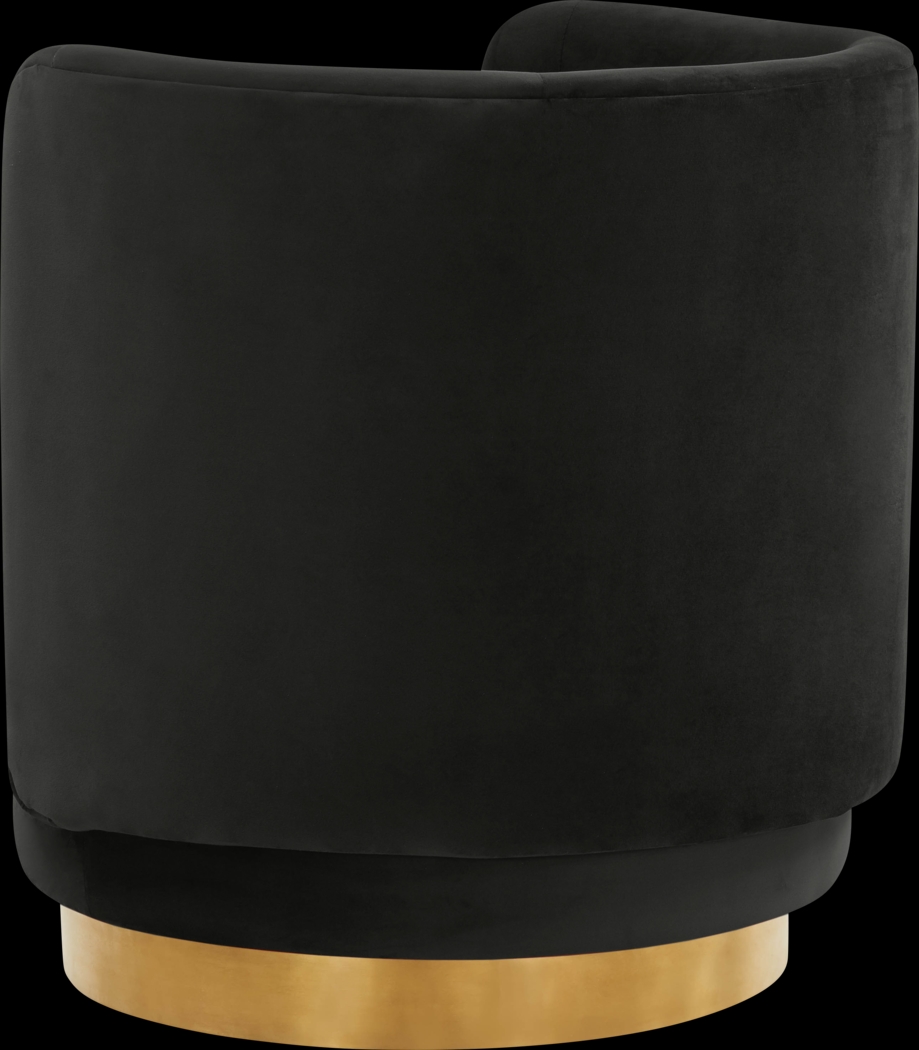 Elsey Lane Black Accent Chair - Thumbnail - Image 3