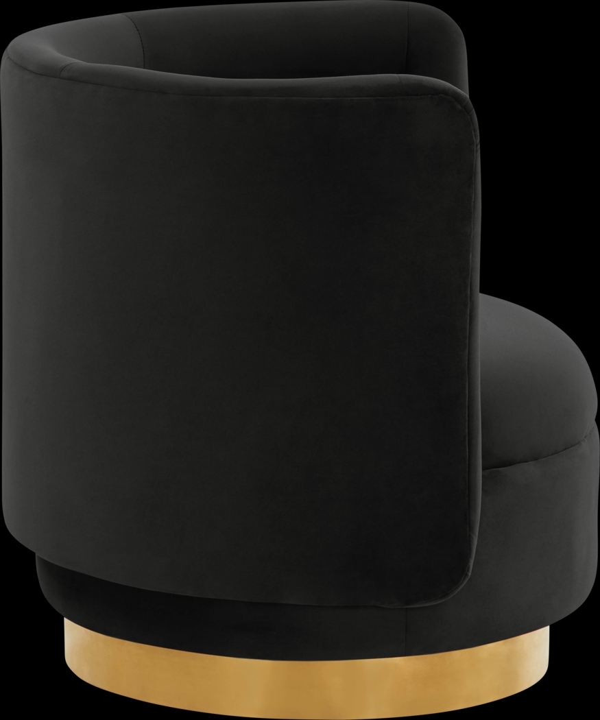 Elsey Lane Black Accent Chair - Thumbnail - Image 4