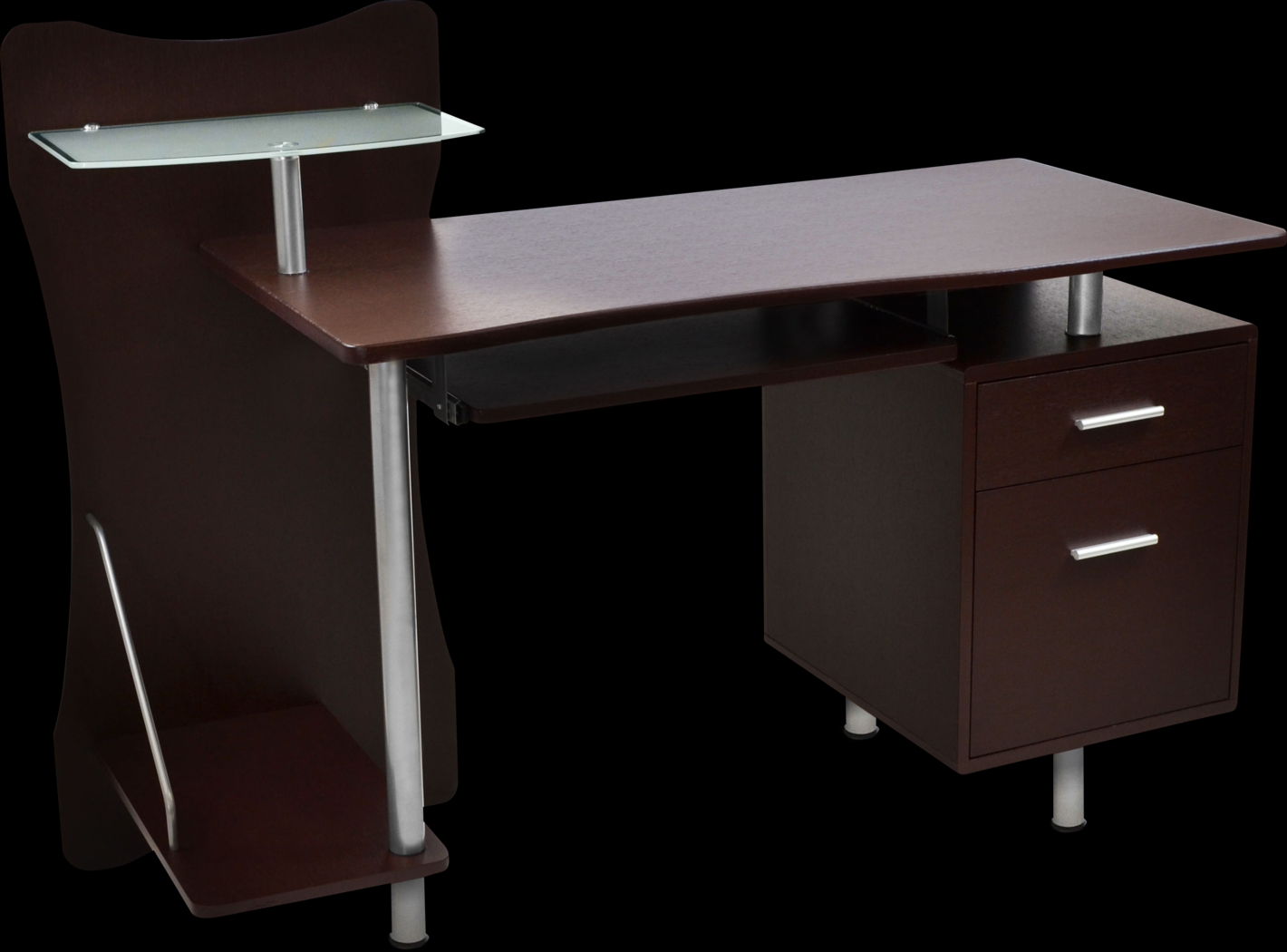 Elshai Brown Desk - Thumbnail - Image 1