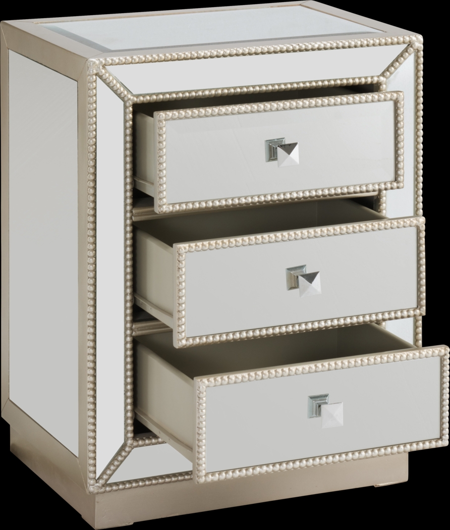 Elsinore Silver Accent Cabinet - Thumbnail - Image 2