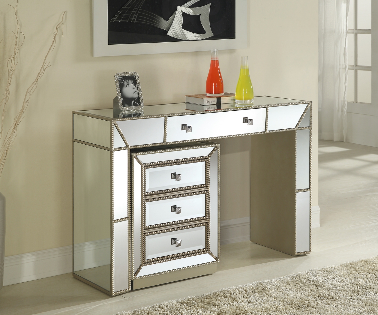 Elsinore Silver Accent Cabinet - Thumbnail - Image 6