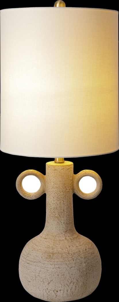Elsmore Club Beige Lamp - Thumbnail - Image 3