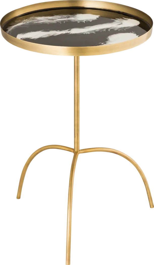 Elstella Black Accent Table - Thumbnail - Image 4