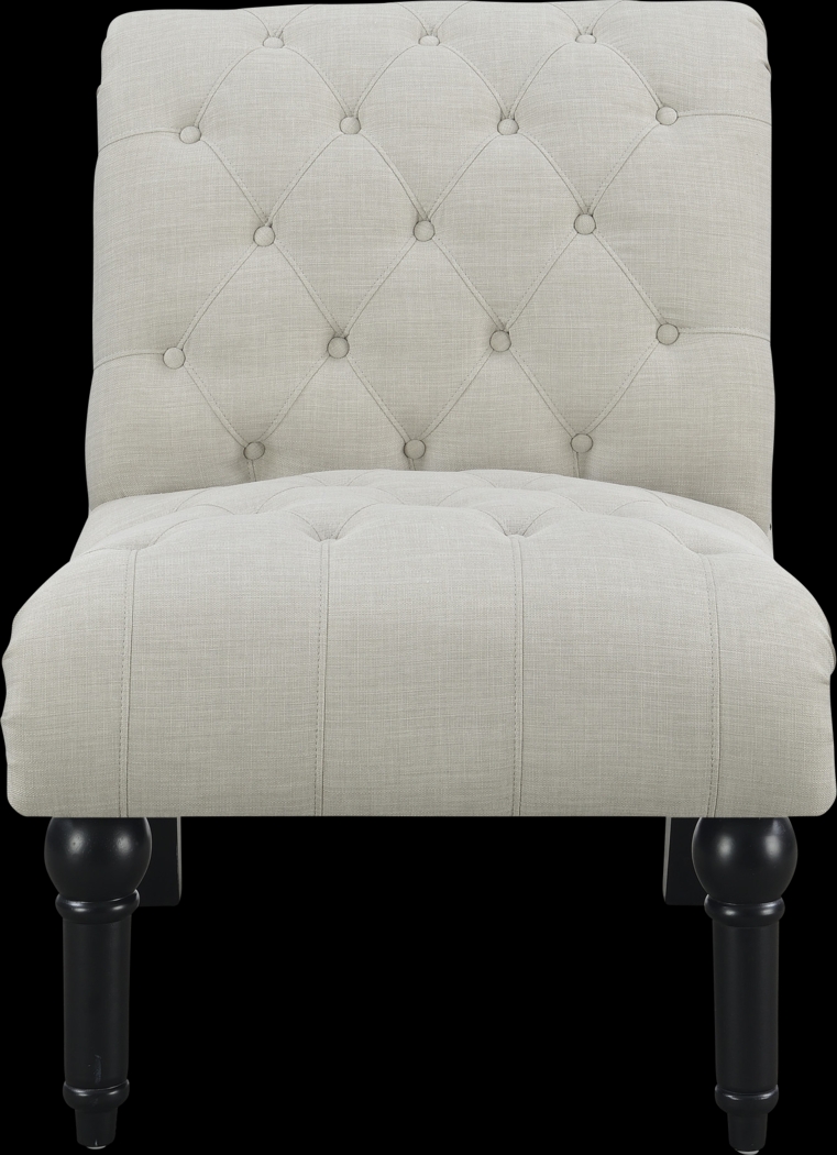 Elstree Beige Accent Chair - Thumbnail - Image 1