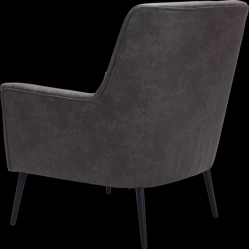 Eluesis Black Accent Chair - Thumbnail - Image 8