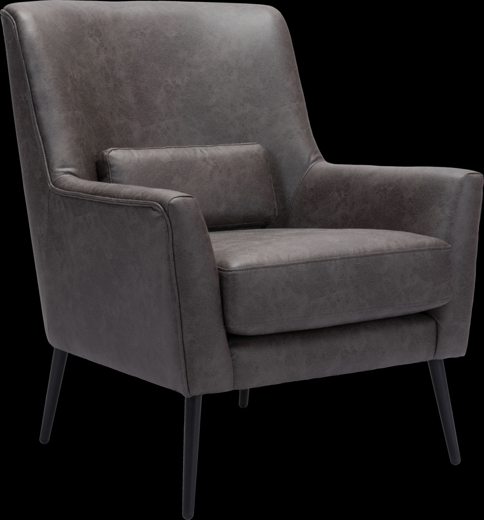 Eluesis Black Accent Chair - Thumbnail - Image 1