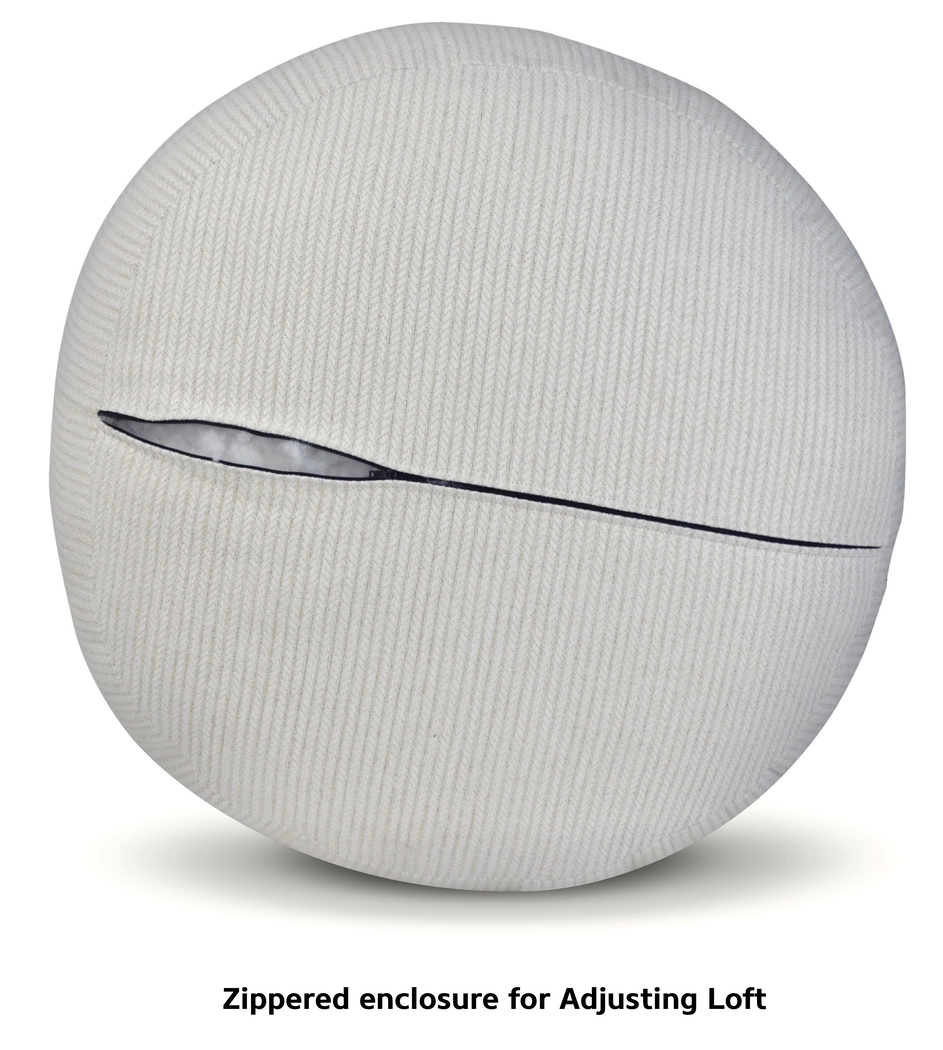 Elva Cloud Round Pouf - Thumbnail - Image 3