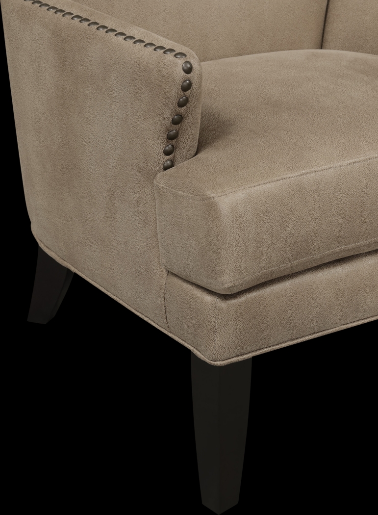 Elvedon Brown Accent Chair - Thumbnail - Image 3