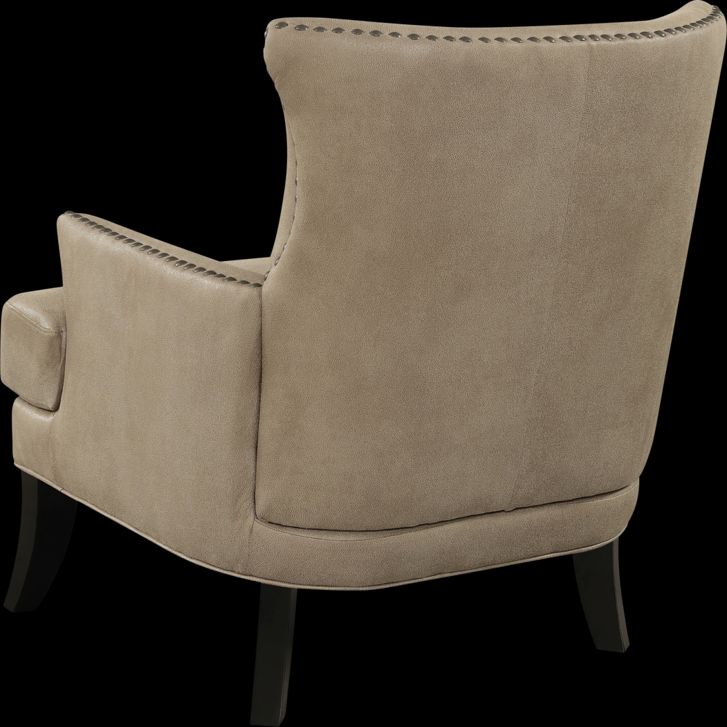 Elvedon Brown Accent Chair - Thumbnail - Image 4