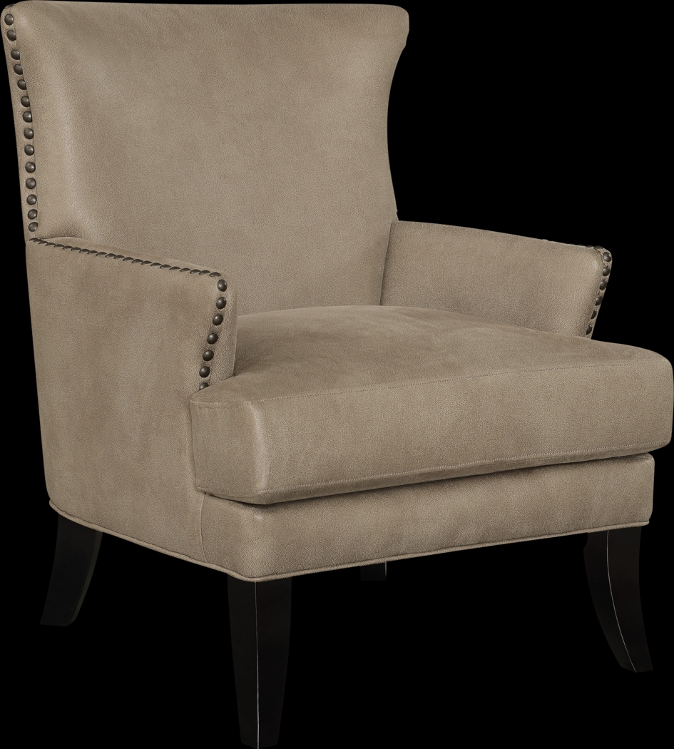 Elvedon Brown Accent Chair - Thumbnail - Image 1