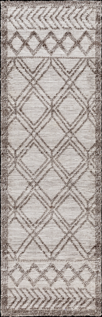 Elvernia Brown 2'5 x 8' Rug - Thumbnail - Image 1