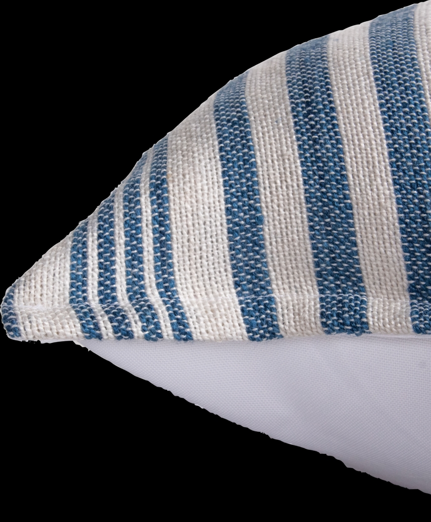 Elvi Blue Indoor/Outdoor Accent Pillow - Thumbnail - Image 2