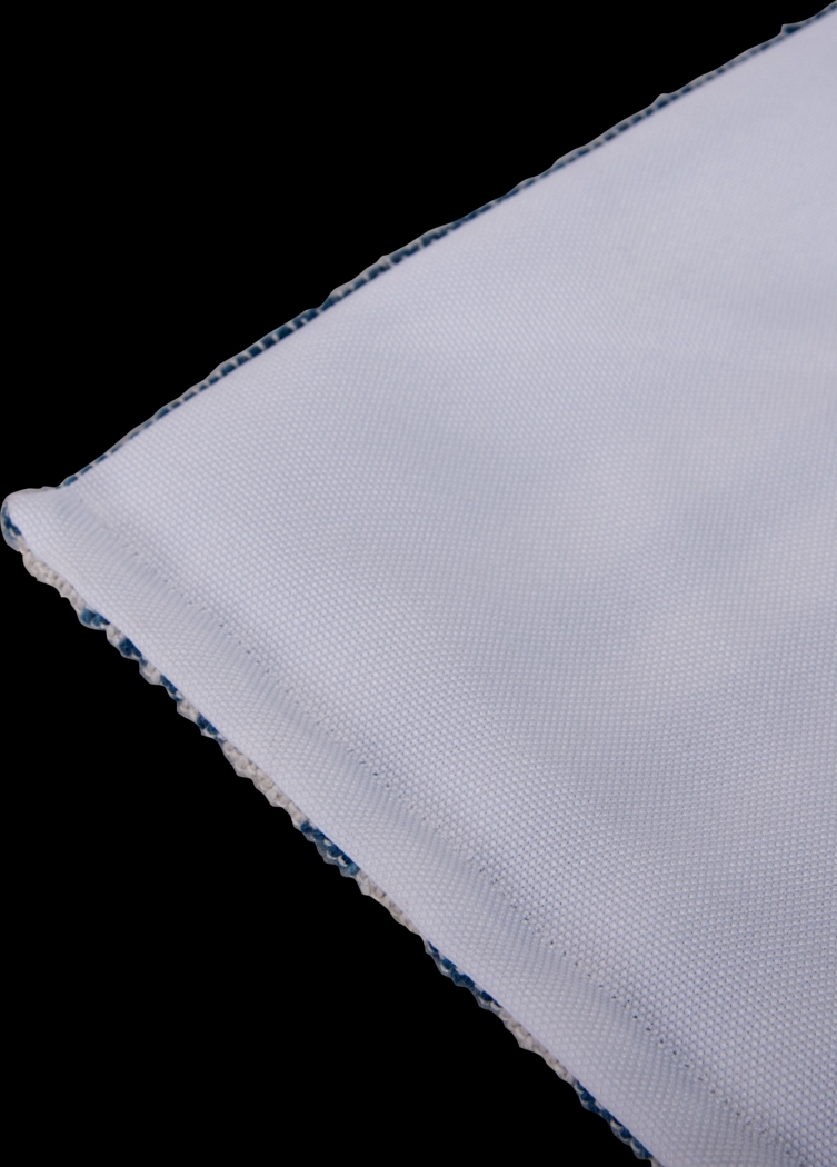 Elvi Blue Indoor/Outdoor Accent Pillow - Thumbnail - Image 3