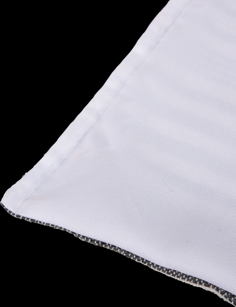 Elvi Gray Indoor/Outdoor Accent Pillow - Thumbnail - Image 3