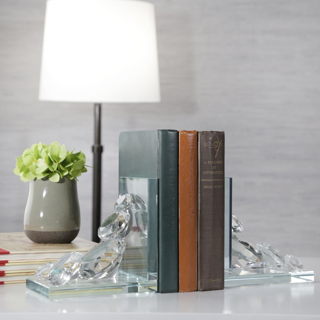 Elvind Clear Bookend - Thumbnail - Image 2