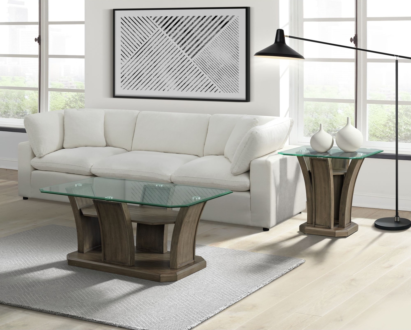 Elvish Gray Cocktail Table - Thumbnail - Image 2