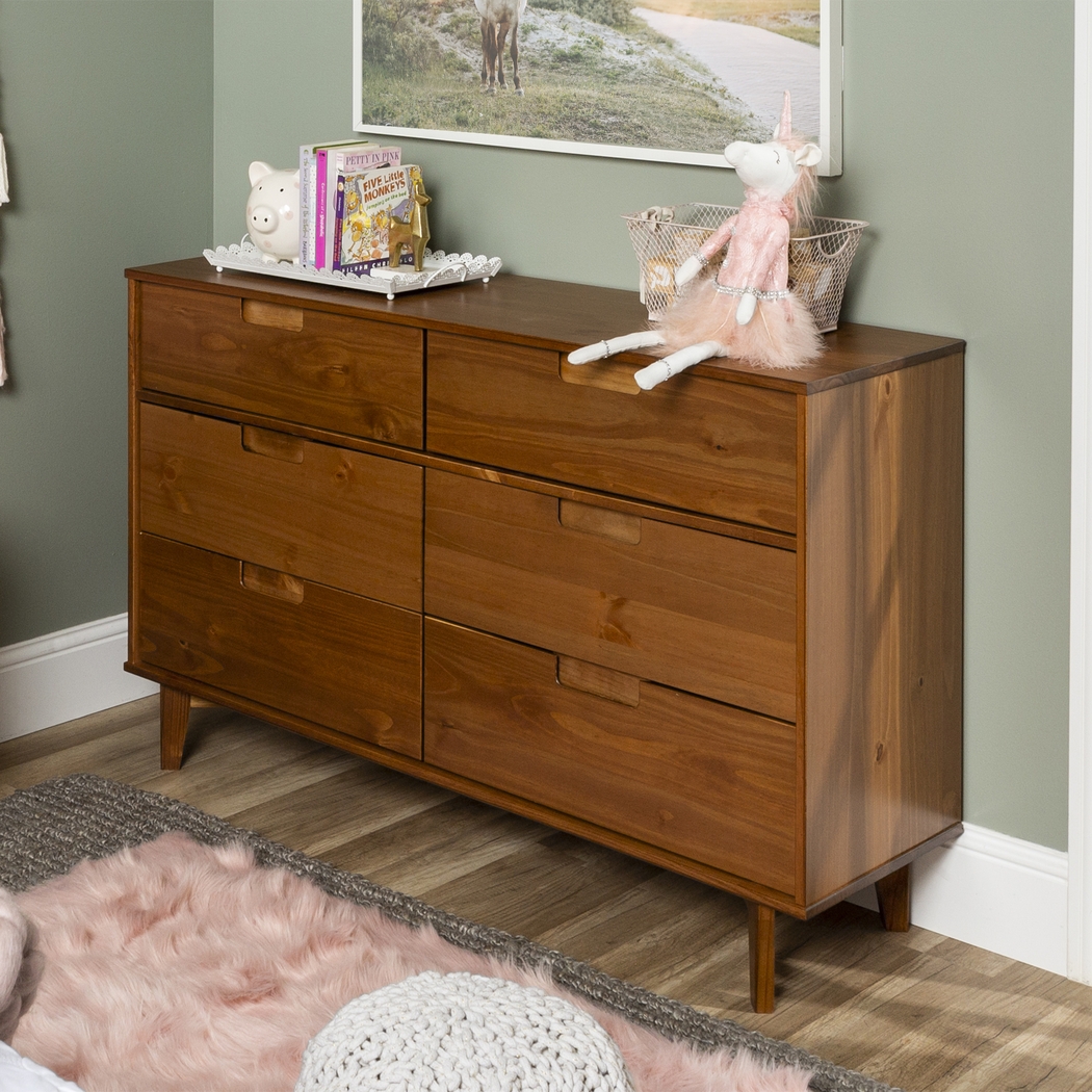 Elwayne Caramel Dresser - Thumbnail - Image 5