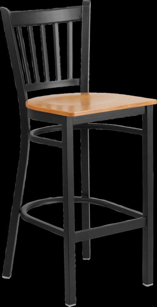 Elwood Black Barstool - Thumbnail - Image 1