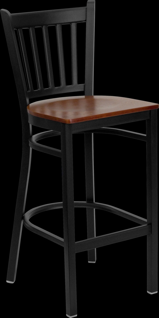 Elwood Cherry Barstool - Thumbnail - Image 1