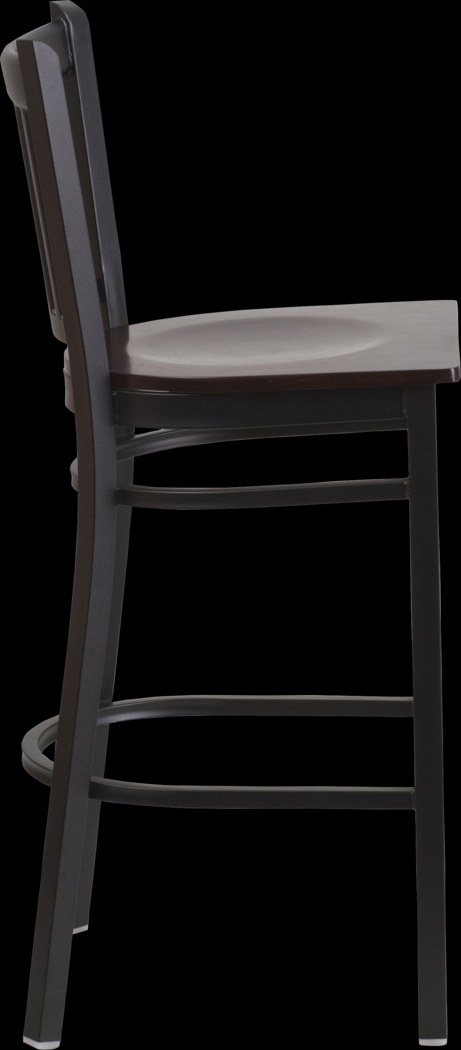 Elwood Walnut Barstool - Thumbnail - Image 3