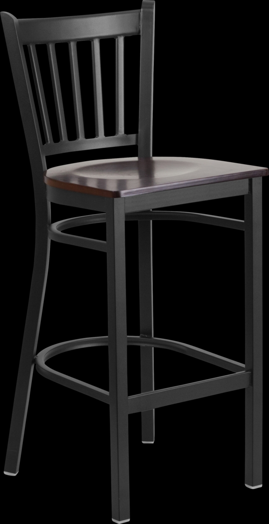 Elwood Walnut Barstool - Thumbnail - Image 1