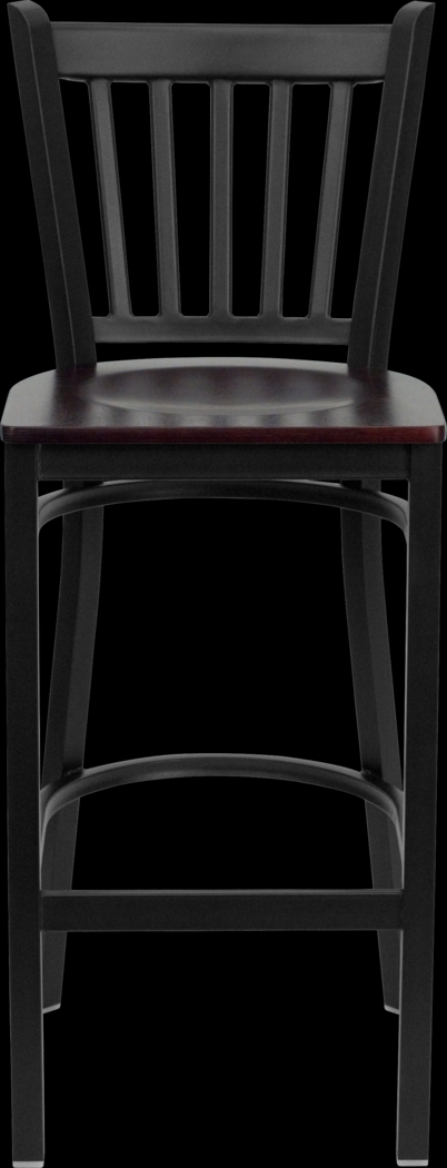 Elwood Mahogany Barstool - Thumbnail - Image 2