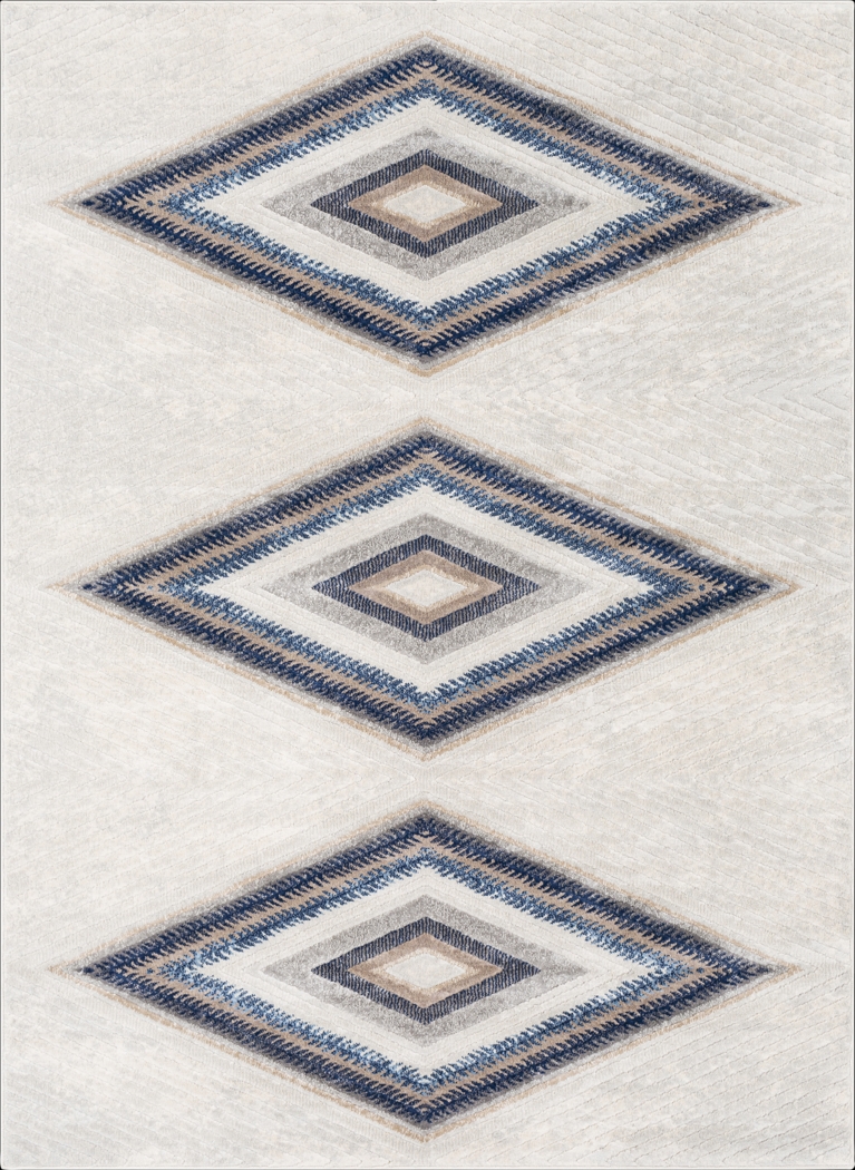 Elynna White 7'10 x 10' Rug - Thumbnail - Image 1