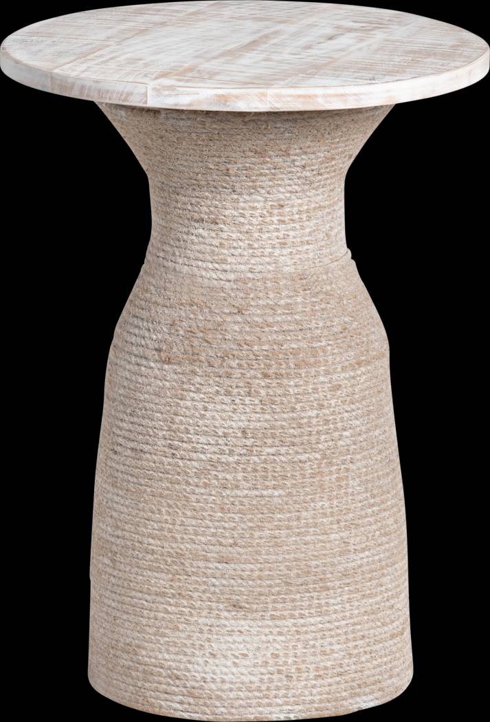 Elysium Natural Side Table - Thumbnail - Image 1