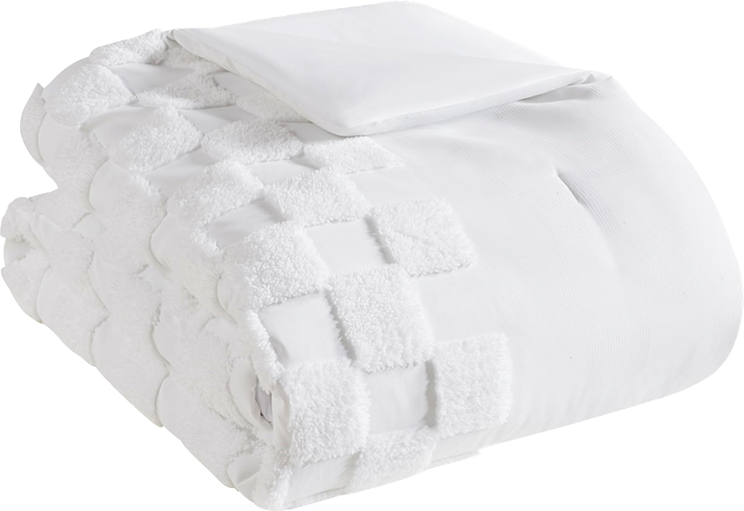 Elzid Off-White King Comforter Set - Thumbnail - Image 7